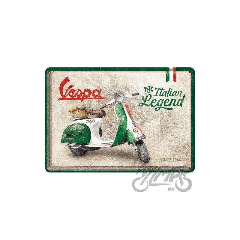 POCZTÓWKA 14X10cm VESPA ITALIAN 10327