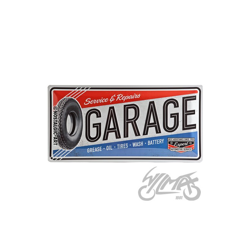 TABLICA PLAKAT 25x50 GARAGE 27004