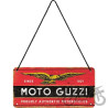 ZAWIESZKA 10x20 MOTO GUZZI LOGO WOOD 28029