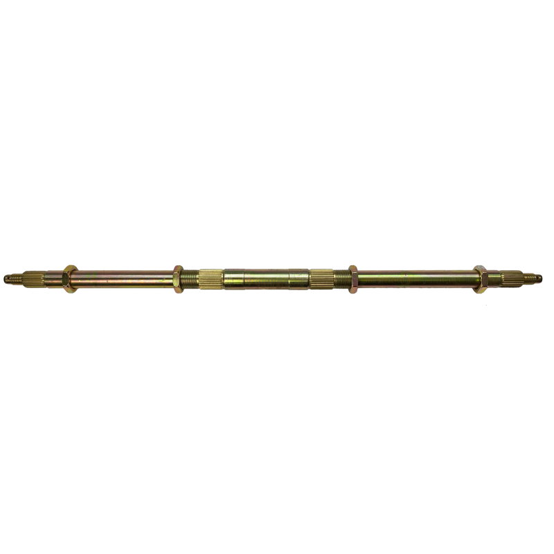 OŚ KOŁA TYŁ ATV 150-200 Z NAKRĘTKAMI-dł.cał.740mm