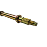 OŚ KOŁA TYŁ ATV 150-200 Z NAKRĘTKAMI-dł.cał.740mm