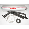 TŁUMIK ALUMINIOWY TUBA-KPL-(dł.tuby 44,5cm) 125CCM