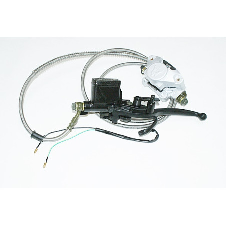 ZACISK HAMULCA TYŁ KPL. Z POMPKĄ ,DŹWIGNIĄ  ATV-150-250 CCM+PRZEWÓD HAM. ANH