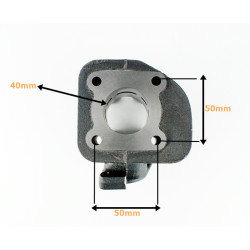 CYLINDER 2T 50CCM (40mm) (sw.12mm) KPL. KEEWAY