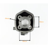 CYLINDER 2T 50CCM (40mm) (sw.10mm) KPL.- CIECZ - ANH