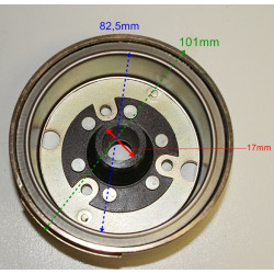 KOŁO MAGNESOWE-MAGNETO STATOR ISKROWNIKA 2T- QUANTUM, CPI(12-17mm)