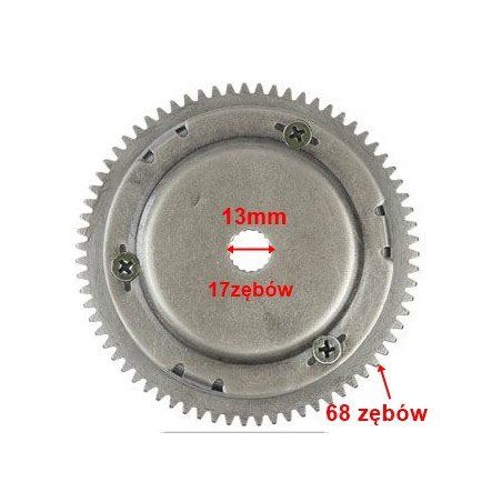 BENDIX SPRZĘGŁO ROZRUSZNIKA 2T 13/68
