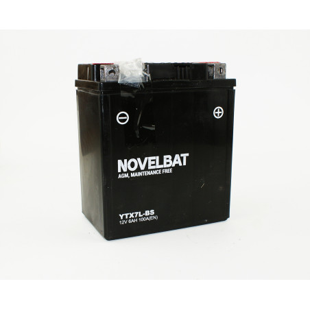 AKUMULATOR 12V YTX7L-BS NOVELBAT AGM 6Ah