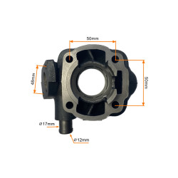 CYLINDER 2T 50CCM (40MM) (sw.10mm)  KPL. YAMAHA APRILLA ciecz