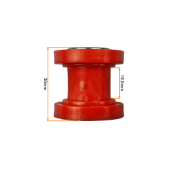 ROLKA PROWADNICA NAPINACZA ŁAŃCUCHA CZERWONA 8mm ATV BASHAN SHINERAY LONCIN EAGLE