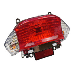 LAMPA TYŁ KOMPLETNA Z ODBLASKIEM WILGA, VAPOR - BIAŁE KIERUNKOWSKAZY - homologacja