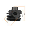 CYLINDER 2T 50CCM (40mm) (sw.10mm) KPL. QUANTUM JOG KEEWAY CPI ZIPP