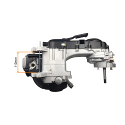 SILNIK 139QMB 4T GY6 80CCM - 43cm BĘBEN, DŁUGI WAŁEK, FILTR "L"