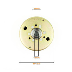 KOŁO MAGNESOWE-MAGNETO STATOR ISKROWNIKA 2T- KEEWAY,CPI-stożek 12-15,5mm