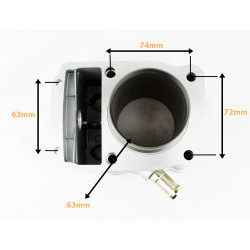 CYLINDER ATV 200CCM (63,5mm) (sw.15mm) KPL.- ciecz - ANH