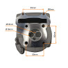 GŁOWICA 4T GY6 50CCM (39mm) KPL. Z ODPOWIETRZENIEM - ANH