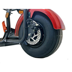 MOTOROWER ELEKTRYCZNY z homologacją ABIWA - SMARDA SE-03 POMARAŃCZOWA
