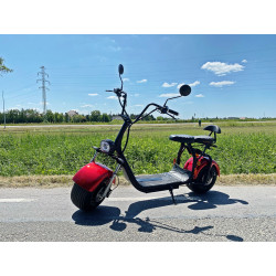 MOTOROWER ELEKTRYCZNY z homologacją ABIWA - SMARDA SE-03 POMARAŃCZOWA