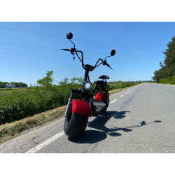 MOTOROWER ELEKTRYCZNY z homologacją ABIWA - SMARDA SE-03 POMARAŃCZOWA