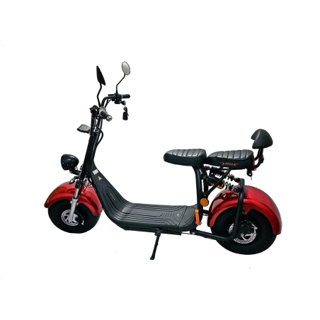 MOTOROWER ELEKTRYCZNY z homologacją ABIWA - SMARDA SE-03 WIŚNIA