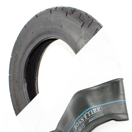 OPONA 4,00-12 TT- BOSS TIRE BL-221 + DĘTKA