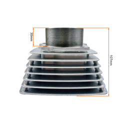 CYLINDER ATV 200CCM (63,5MM) sw. 15mm POWIETRZE KPL. wyższy