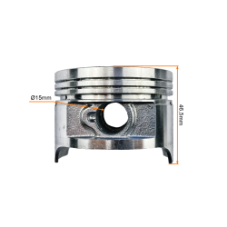 CYLINDER ATV 200CCM (63,5MM) sw. 15mm POWIETRZE KPL. wyższy
