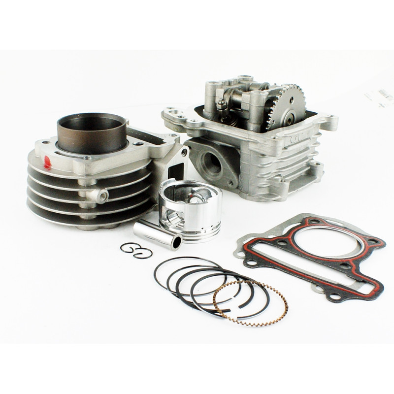 CYLINDER + GŁOWICA KPL. 4T GY6 80CCM (47mm) - Z ODPOWIETRZENIEM - DUŻY ZESTAW - ANH (duże zawory) CYLINDER + GŁOWICA KPL. 4T GY6 80CCM (47mm) - Z ODPOWIETRZENIEM - DUŻY ZESTAW - ANH (duże zawory)