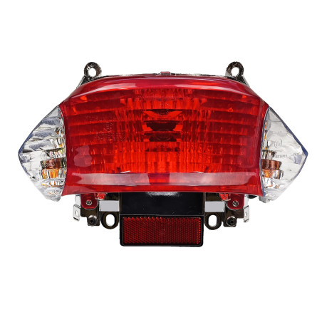 LAMPA TYŁ KOMPLETNA WILGA, VAPOR  BIAŁE KIERUNKOWSKAZY - LED, homologacja