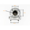 CYLINDER + GŁOWICA KPL. 4T GY6 50CCM (39mm) - Z ODPOWIETRZENIEM- ANH