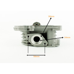 CYLINDER + GŁOWICA KPL. 4T GY6 50CCM (39mm) - Z ODPOWIETRZENIEM- ANH