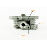 CYLINDER + GŁOWICA KPL. 4T GY6 50CCM (39mm) - Z ODPOWIETRZENIEM- ANH