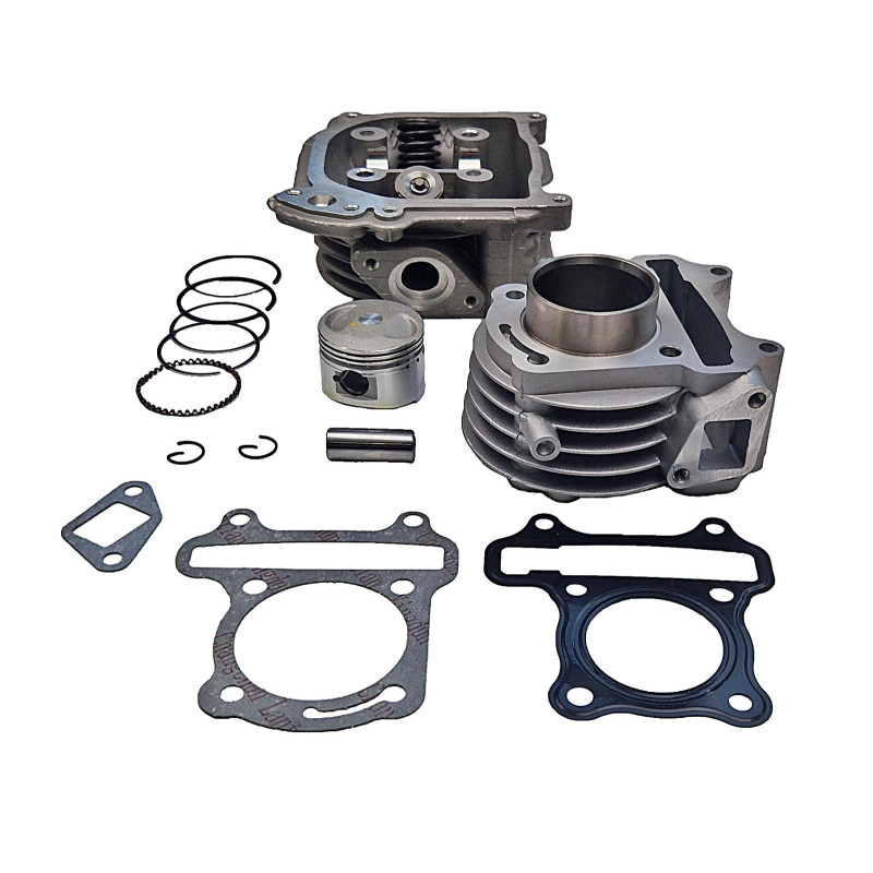 CYLINDER + GŁOWICA KPL. 4T GY6 60CCM (44mm) sw. 13mm - Z ODPOWIETRZENIEM - ANH CYLINDER + GŁOWICA KPL. 4T GY6 60CCM (44mm) sw. 13mm - Z ODPOWIETRZENIEM - ANH