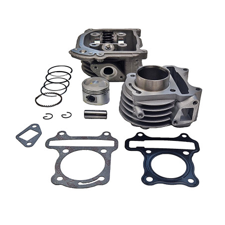 CYLINDER + GŁOWICA KPL. 4T GY6 60CCM (44mm) sw. 13mm - Z ODPOWIETRZENIEM - ANH