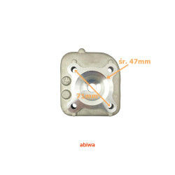 CYLINDER + GŁOWICA KPL. 2T 80CC (47mm) (sw.10mm)