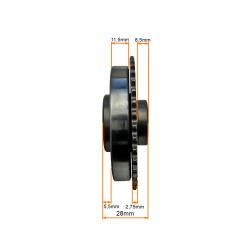 BENDIX SPRZĘGŁO ROZRUSZNIKA + wolne koło MOTOROWER 154FMI 4T ATV 110 125