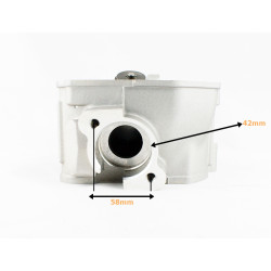 CYLINDER + GŁOWICA KPL.  ATV 250CCM (67mm) - CIECZ