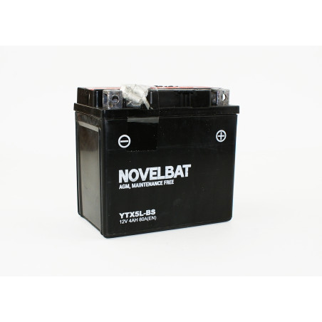 AKUMULATOR 12V YTX5L-BS NOVELBAT AGM 4Ah