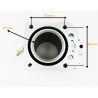 CYLINDER ATV 250CCM (67MM) KPL.-ciecz- ANH
