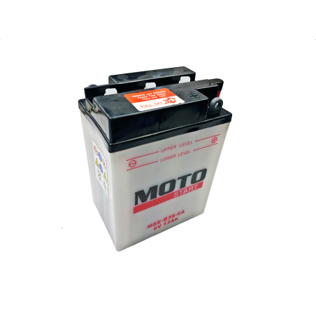 AKUMULATOR 6V MSE B38-6A (z elektrolitem) 13Ah
