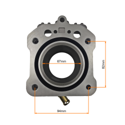 CYLINDER ATV 250CCM (67mm) KPL. -ciecz