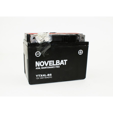 AKUMULATOR 12V YTX4L-BS NOVELBAT AGM 3Ah