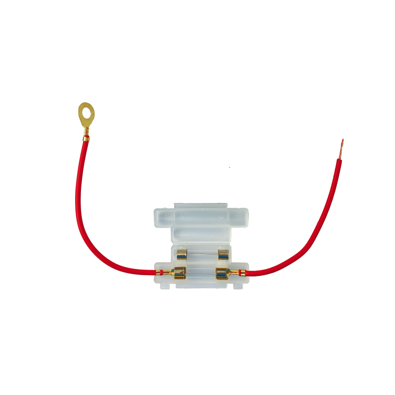 BEZPIECZNIK 12V 10A 6x30mm Z GNIAZDEM BEZPIECZNIKA