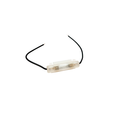 BEZPIECZNIK 12V 10A 6x30mm Z GNIAZDEM BEZPIECZNIKA - TYP II