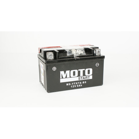 AKUMULATOR 12V MS YTX7A-BS (z elektrolitem) 6Ah
