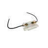 BEZPIECZNIK 12V 10A 6x30mm Z GNIAZDEM BEZPIECZNIKA - TYP II