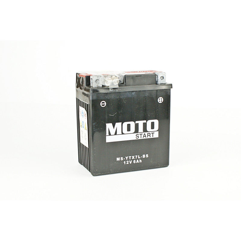 AKUMULATOR 12V MS YTX7L-BS (z elektrolitem) AKUMULATOR 12V MS YTX7L-BS (z elektrolitem)