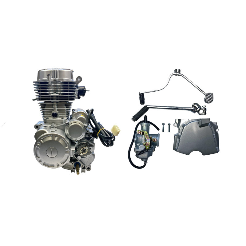 SILNIK KPL. CG250CCM 167FMM - PIONOWY, 5 BIEG, MANUAL SILNIK KPL. CG250CCM 167FMM - PIONOWY, 5 BIEG, MANUAL