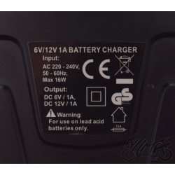 ŁADOWARKA AKUMULATORÓW 6V/12V