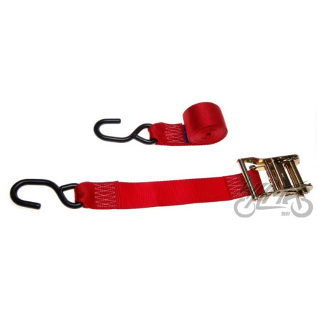 PAS TRANSPORTOWY 4,8cm x 366cm 455kg czerwony